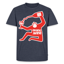 Laden Sie das Bild in den Galerie-Viewer, WEIN SHIRT: ORANG.WINE - Jeansblau 