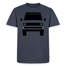 Laden Sie das Bild in den Galerie-Viewer, CLASSIC CAR SHIRT: DREI (black) - Jeansblau 