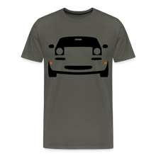Laden Sie das Bild in den Galerie-Viewer, CLASSIC CAR SHIRT: MIATA (black) - Asphalt