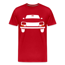 Laden Sie das Bild in den Galerie-Viewer, CLASSIC CAR SHIRT: 304 (white) - Rot
