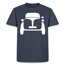 Laden Sie das Bild in den Galerie-Viewer, CLASSIC CAR SHIRT: iSETTA (white) - Jeansblau 