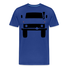 Laden Sie das Bild in den Galerie-Viewer, CLASSIC CAR SHIRT: MOG (black) - Königsblau