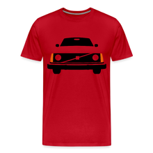 Laden Sie das Bild in den Galerie-Viewer, CLASSIC CAR SHIRT: 245 (black) - Rot