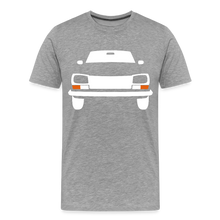 Laden Sie das Bild in den Galerie-Viewer, CLASSIC CAR SHIRT: 304 (white) - Grau meliert