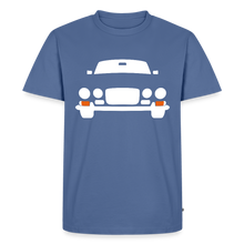 Laden Sie das Bild in den Galerie-Viewer, CLASSIC CAR SHIRT: X J (white) - Taubenblau