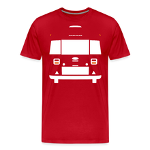 Laden Sie das Bild in den Galerie-Viewer, CLASSIC CAR SHIRT: AIR (white) - Rot