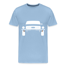 Laden Sie das Bild in den Galerie-Viewer, CLASSIC CAR SHIRT: MUSTANG (white) - Sky