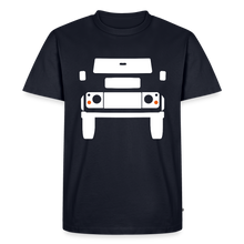 Laden Sie das Bild in den Galerie-Viewer, CLASSIC CAR SHIRT: BRITISH OFFROAD NEW (white) - Navy