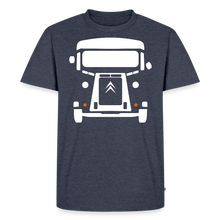 Laden Sie das Bild in den Galerie-Viewer, CLASSIC CAR SHIRT: NEZ (white) - Jeansblau 