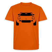 Laden Sie das Bild in den Galerie-Viewer, CLASSIC CAR SHIRT: STRATOS (black) - Orange 