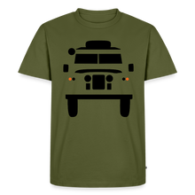 Laden Sie das Bild in den Galerie-Viewer, CLASSIC CAR SHIRT: BRITISH OFFROAD (black) - Khaki