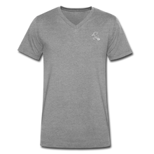 Laden Sie das Bild in den Galerie-Viewer, BRECHTEN (MEN) V-SHIRT - Dunkelgrau meliert