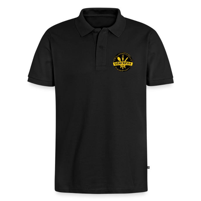 SENFWERK - POLOSHIRT - RUB - Schwarz