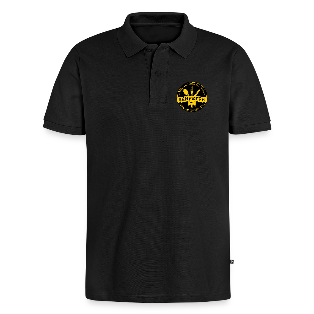 SENFWERK - POLOSHIRT - RUB - Schwarz