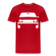 Laden Sie das Bild in den Galerie-Viewer, CLASSIC CAR SHIRT: ASCO B (white) - Rot