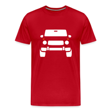 Laden Sie das Bild in den Galerie-Viewer, CLASSIC CAR SHIRT: G (white) - Rot