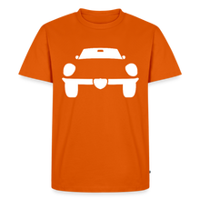 Laden Sie das Bild in den Galerie-Viewer, CLASSIC CAR SHIRT: SPIDER (white) - Orange 