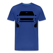 Laden Sie das Bild in den Galerie-Viewer, CLASSIC CAR SHIRT: GEHTEHIH (black) - Königsblau