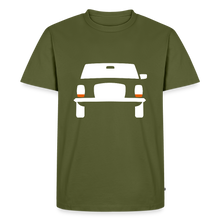 Laden Sie das Bild in den Galerie-Viewer, CLASSIC CAR SHIRT: STRICH 8 (white) - Khaki