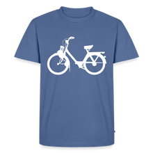 Laden Sie das Bild in den Galerie-Viewer, CLASSIC CAR SHIRT: SOLEX (white) - Taubenblau