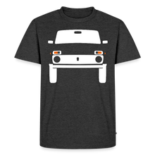 Laden Sie das Bild in den Galerie-Viewer, CLASSIC CAR SHIRT: Ni Va (white) - Anthrazit meliert
