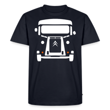 Laden Sie das Bild in den Galerie-Viewer, CLASSIC CAR SHIRT: NEZ (white) - Navy