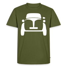 Laden Sie das Bild in den Galerie-Viewer, CLASSIC CAR SHIRT: iSETTA (white) - Khaki
