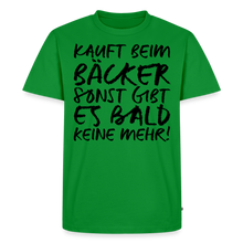 Laden Sie das Bild in den Galerie-Viewer, MEME SHIRT: KAUFT BEIM BÄCKER (black) - Grün