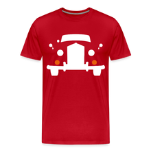 Laden Sie das Bild in den Galerie-Viewer, CLASSIC CAR SHIRT: CLOUD (white) - Rot