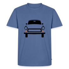Laden Sie das Bild in den Galerie-Viewer, CLASSIC CAR SHIRT: TRABBI (black) - Taubenblau