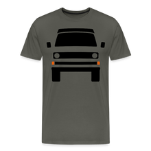 Laden Sie das Bild in den Galerie-Viewer, CLASSIC CAR SHIRT: DREI (black) - Asphalt