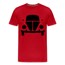 Laden Sie das Bild in den Galerie-Viewer, CLASSIC CAR SHIRT: KUGEL (black) - Rot