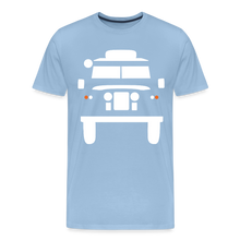 Laden Sie das Bild in den Galerie-Viewer, CLASSIC CAR SHIRT: BRITISH OFFROAD (white) - Sky