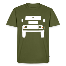 Laden Sie das Bild in den Galerie-Viewer, CLASSIC CAR SHIRT: BRITISH OFFROAD NEW (white) - Khaki
