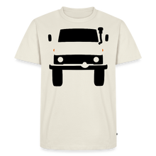 Laden Sie das Bild in den Galerie-Viewer, CLASSIC CAR SHIRT: MOG (black) - Naturweiß