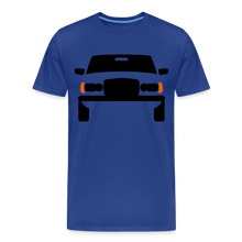 Laden Sie das Bild in den Galerie-Viewer, CLASSIC CAR SHIRT: 123 (black) - Königsblau
