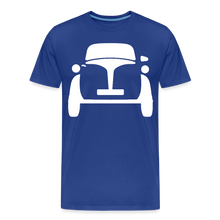 Laden Sie das Bild in den Galerie-Viewer, CLASSIC CAR SHIRT: iSETTA (white) - Königsblau