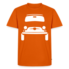 Laden Sie das Bild in den Galerie-Viewer, CLASSIC CAR SHIRT: KNUTSCHKUGEL (white) - Orange 