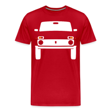 Laden Sie das Bild in den Galerie-Viewer, CLASSIC CAR SHIRT: Ni Va (white) - Rot
