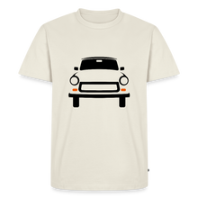 Laden Sie das Bild in den Galerie-Viewer, CLASSIC CAR SHIRT: TRABBI (black) - Naturweiß