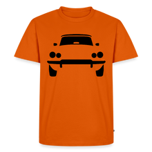 Laden Sie das Bild in den Galerie-Viewer, CLASSIC CAR SHIRT: DÉESSE (black) - Orange 