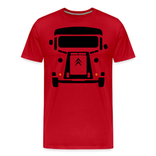Laden Sie das Bild in den Galerie-Viewer, CLASSIC CAR SHIRT: NEZ (black) - Rot