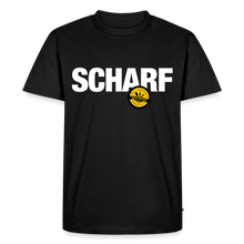 Laden Sie das Bild in den Galerie-Viewer, SENFWERK SHIRT: "SCHARF" - Schwarz