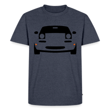 Laden Sie das Bild in den Galerie-Viewer, CLASSIC CAR SHIRT: MIATA (black) - Jeansblau 