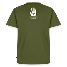 Laden Sie das Bild in den Galerie-Viewer, CLASSIC CAR SHIRT: GEHTEHIH (white) - Khaki