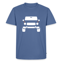 Laden Sie das Bild in den Galerie-Viewer, CLASSIC CAR SHIRT: G (white) - Taubenblau