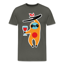 Laden Sie das Bild in den Galerie-Viewer, WINE SHIRT: FAULTIER - Asphalt