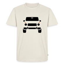 Laden Sie das Bild in den Galerie-Viewer, CLASSIC CAR SHIRT: G (black) - Naturweiß