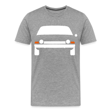 Laden Sie das Bild in den Galerie-Viewer, CLASSIC CAR SHIRT: PACER (white) - Grau meliert