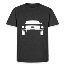 Laden Sie das Bild in den Galerie-Viewer, CLASSIC CAR SHIRT: MUSTANG (white) - Anthrazit meliert